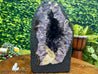 Amethyst Geode Crystal "SURPRISES GALORE" 10.00 High Quality Orange Calcite Cathedral NS-124