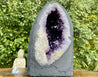 Amethyst Geode w Calcite "MOTHER NATURE'S TREASURE" 9.50 High Quality Cathedral NS-51