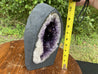 Amethyst Geode w Calcite "MOTHER NATURE'S TREASURE" 9.50 High Quality Cathedral NS-51