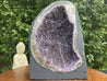 High Quality Amethyst Geode "PUMPED" 11.00 Agate Rim High Quality NS-118