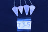 Rose Quartz Jewelry Healing Natural Stone Chakra Pendulum JJ-5