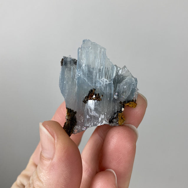 Blue Barite / Baryte Rare Crystal Mineral Specimen