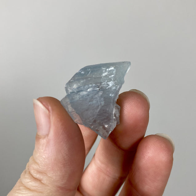 Blue Barite / Baryte Rare Crystal Mineral Specimen