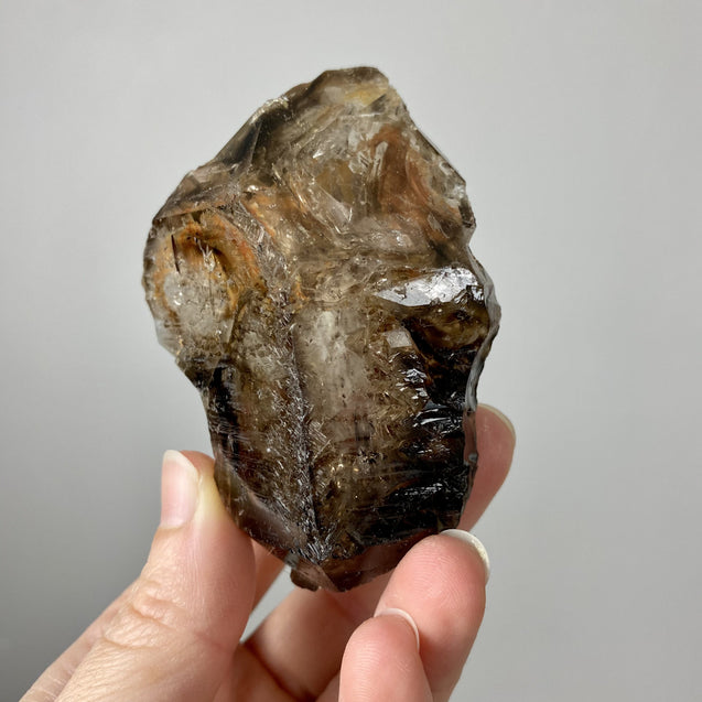 Elestial Smoky Quartz Crystal