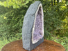 Amethyst Geode "PORTAL INTO SUBCONSCIOUS" 14.00 Cathedral PHENOMENAL Cathedral w Oxidation NS-110