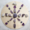 Crown Chakra Crystal Energy Grid: Meditation, Self-Care, Relaxation, Stress Relief