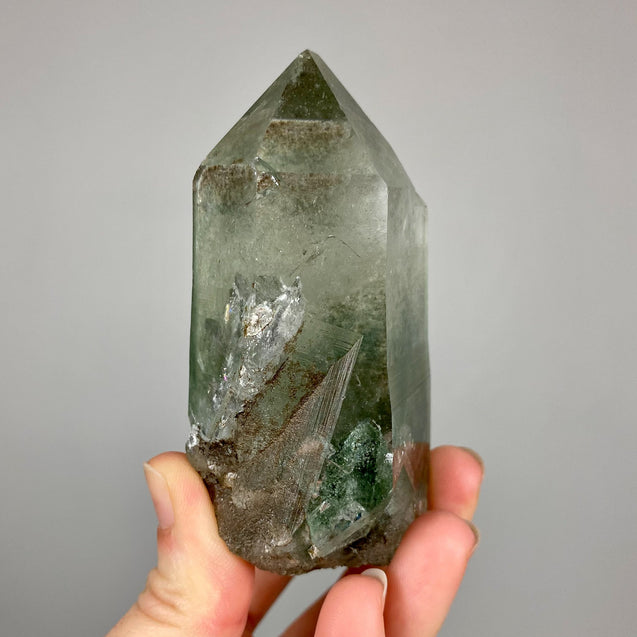 Chlorite Phantom Quartz Crystal