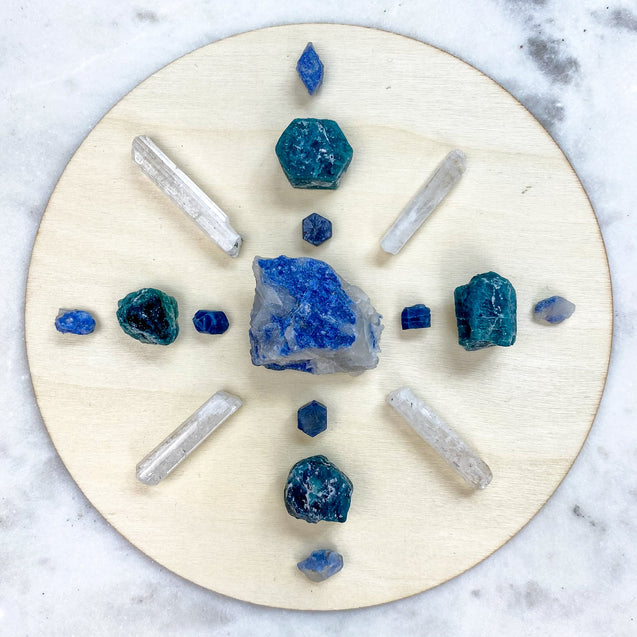 Crystal Energy Grid for Dreams, Visions, Intuition