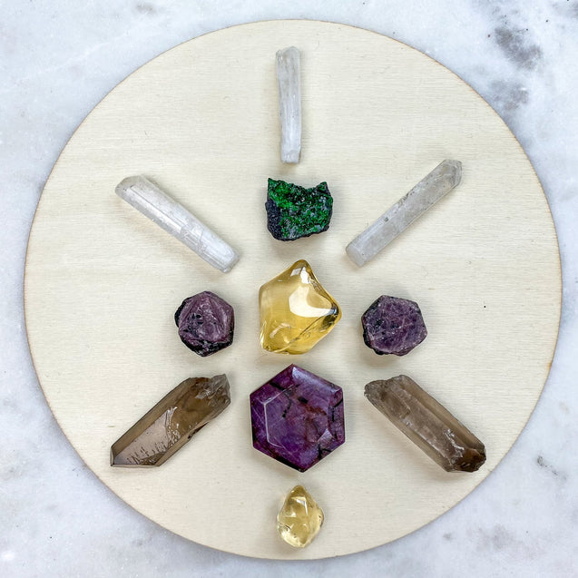 Crystal Energy Grid for Abundance