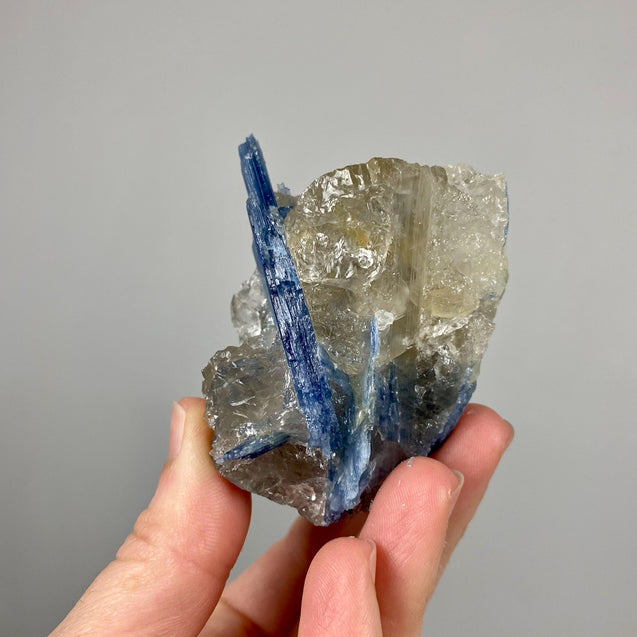 Blue Kyanite Crystal Cluster