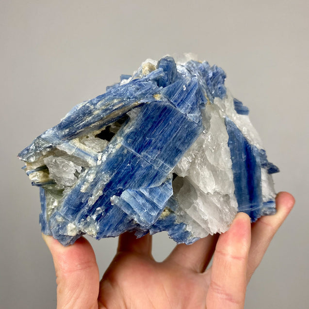 Blue Kyanite Crystal Cluster