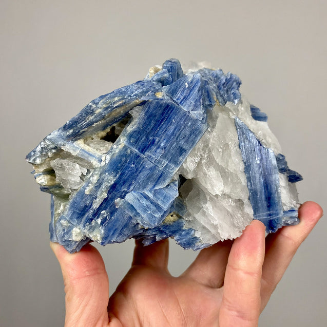 Blue Kyanite Crystal Cluster