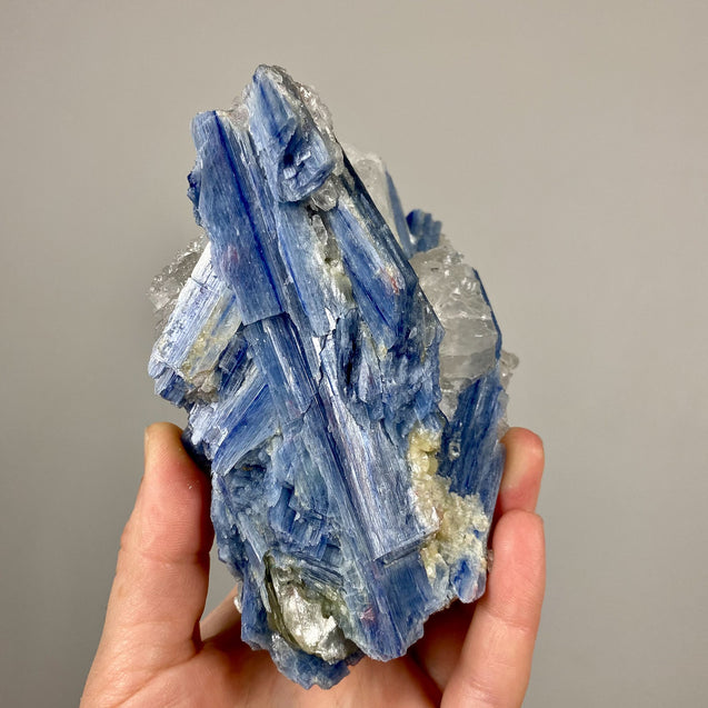 Blue Kyanite Crystal Cluster