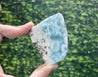 Larimar Stone "UNDERWATER SUNLIGHT" Very High Quality Crystal Display Specimen