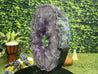 "CIRCLE OF LIFE" Amethyst Geode Slice 16.00 High Quality Brazil Crystal NS-395