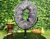 "WELL ROUNDED" Amethyst Geode Slice 16.00 Brazil High Quality Crystal NS-400