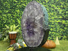 "GONG OF REFINEMENT" Amethyst Geode Slice 17.00 High Quality Crystal NS-406