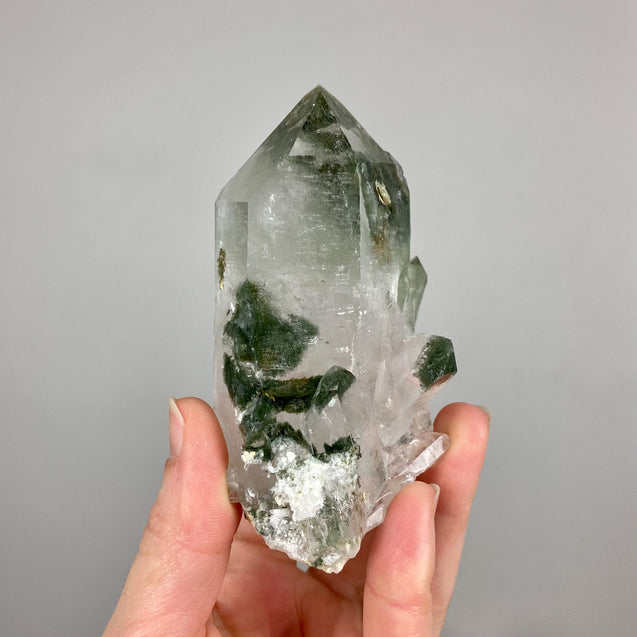 Chlorite Phantom Quartz Crystal