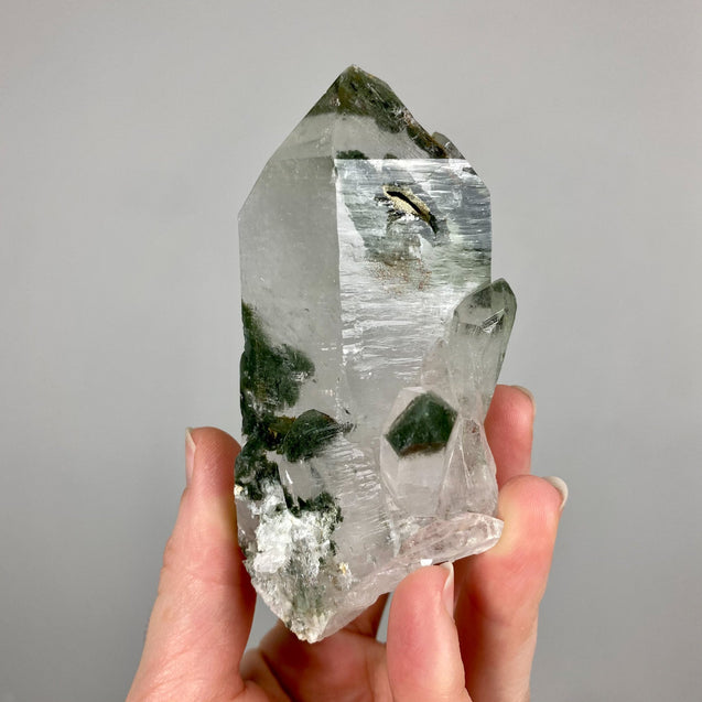 Chlorite Phantom Quartz Crystal