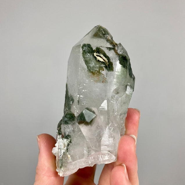 Chlorite Phantom Quartz Crystal