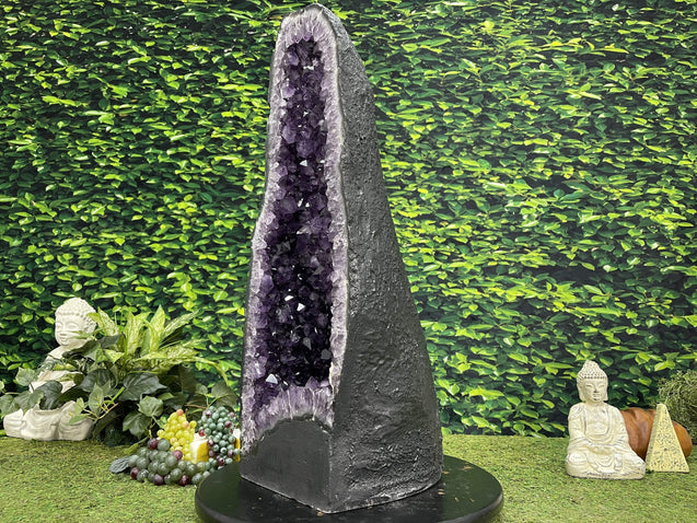 "TRANQUILITY TOWER" Huge Amethyst Geode 29.00 High Quality Deep Giant Crystal NS-517