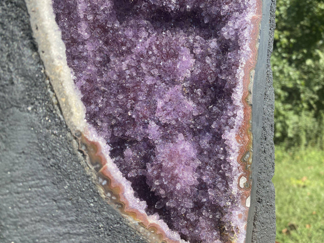 Amethyst Geode "SHIMMERY GLITTERY FIND" 14.00 High Quality Ethereal Wonder NS-29