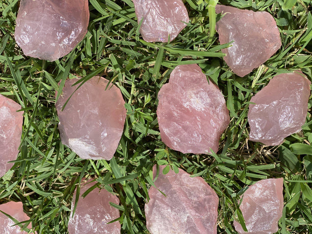 Rose Quartz Chips "SECRET MINE" Exceptional Quality Rarity LOVE GENERATOR