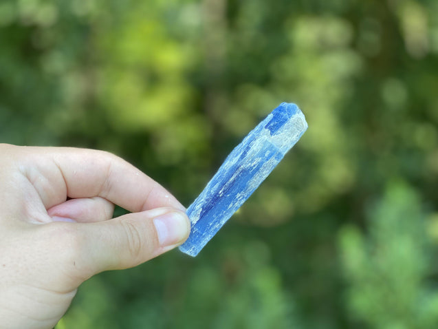 Kyanite Stone Shard "DIRECTION FROM ABOVE" High Quality Healing Crystal