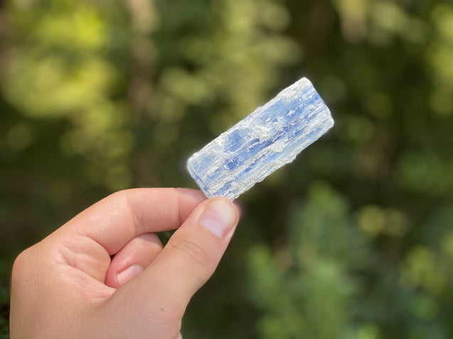 Kyanite Stone Shard "DIRECTION FROM ABOVE" High Quality Healing Crystal