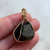 Black Tourmaline Crystal Pendant