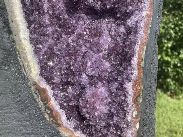 Amethyst Geode "SHIMMERY GLITTERY FIND" 14.00 High Quality Ethereal Wonder NS-29