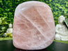 "HUGS & KISSES" Rose Quartz Very High Quality 6.00 Self Standing Crystal NS-724