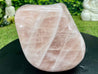 "HUGS & KISSES" Rose Quartz Very High Quality 6.00 Self Standing Crystal NS-724