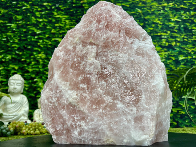 "LOVIN' OCEAN" Rose Quartz ABSURDLY High Quality 12.00 Self Standing Crystal NS-725