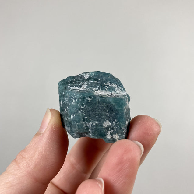 Blue Apatite Crystal