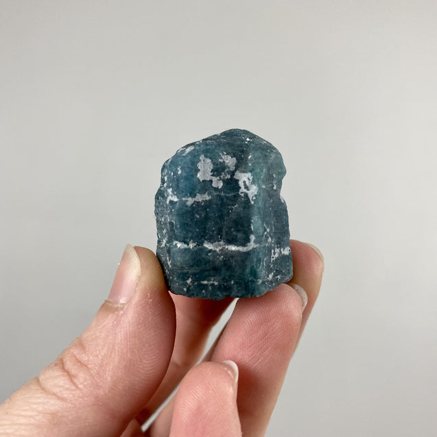 Blue Apatite Crystal