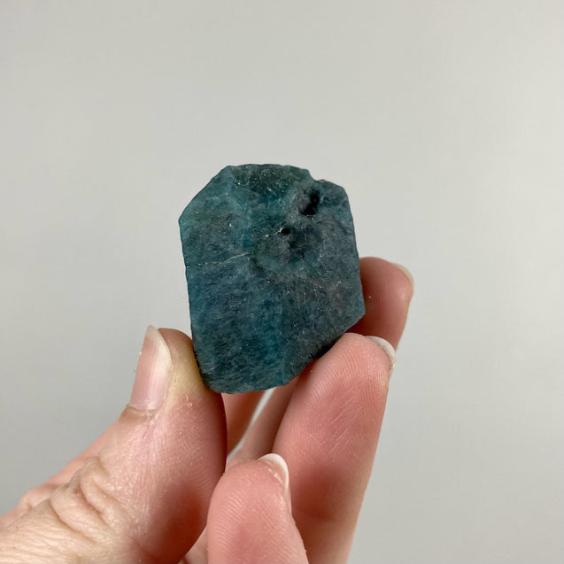 Blue Apatite Crystal