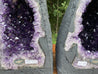 DEEP Amethyst Geode "ENLIGHTENMENT PAIR" 10.00 High Quality Cathedral Pair NS-100