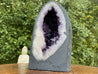 Amethyst Geode w Calcite "MOTHER NATURE'S TREASURE" 9.50 High Quality Cathedral NS-51