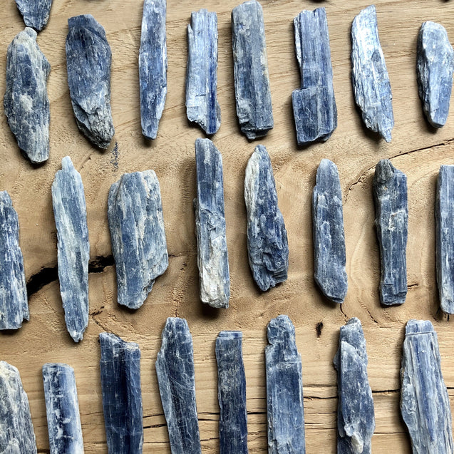 Blue Kyanite Crystals