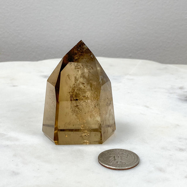 Citrine Natural Unheated Crystal Standing Point