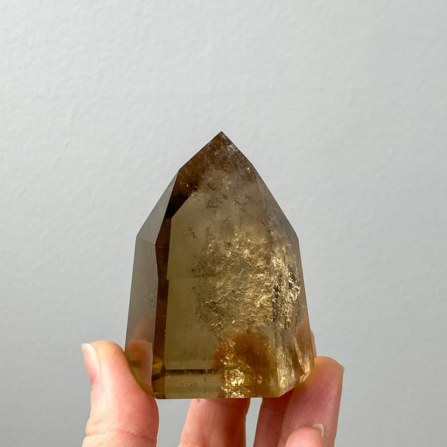 Citrine Natural Unheated Crystal Standing Point