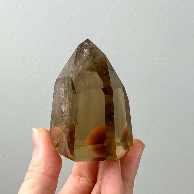 Citrine Natural Unheated Crystal Standing Point