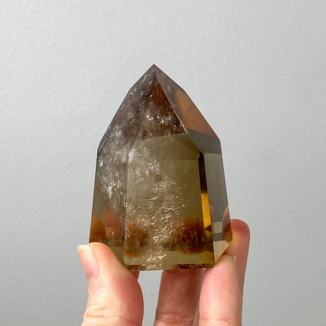 Citrine Natural Unheated Crystal Standing Point