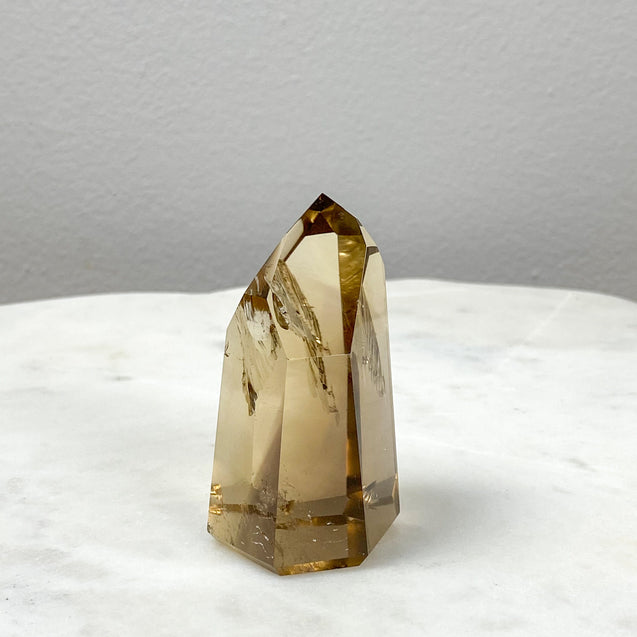 Citrine Natural Unheated Crystal Standing Point