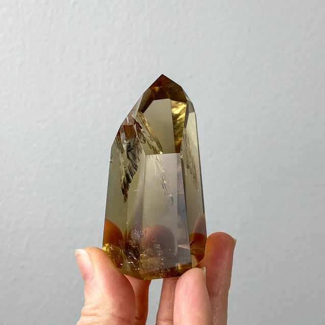 Citrine Natural Unheated Crystal Standing Point