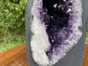 Amethyst Geode w Calcite "MOTHER NATURE'S TREASURE" 9.50 High Quality Cathedral NS-51