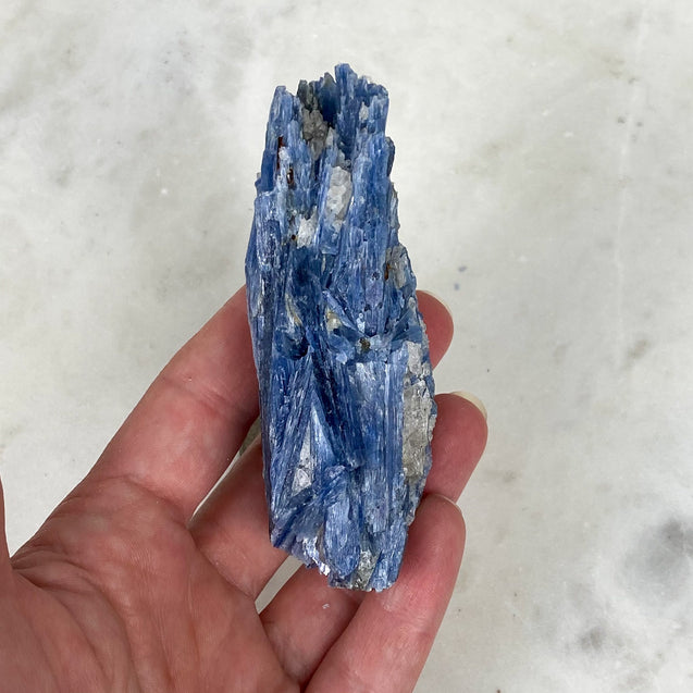 Blue Kyanite Crystal Cluster