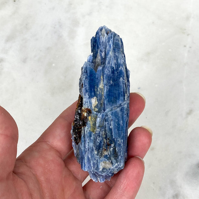 Blue Kyanite Crystal Cluster