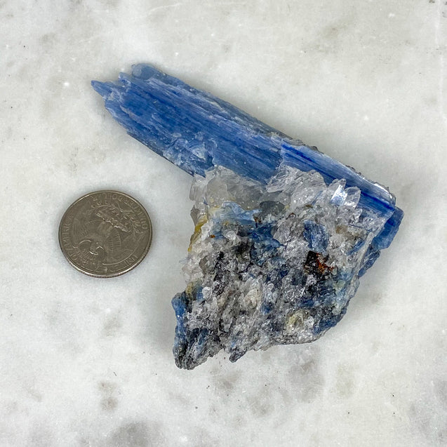 Blue Kyanite Crystal Cluster